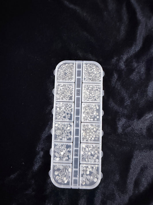 Silver Rhinestones